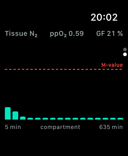 Tissue saturation view
